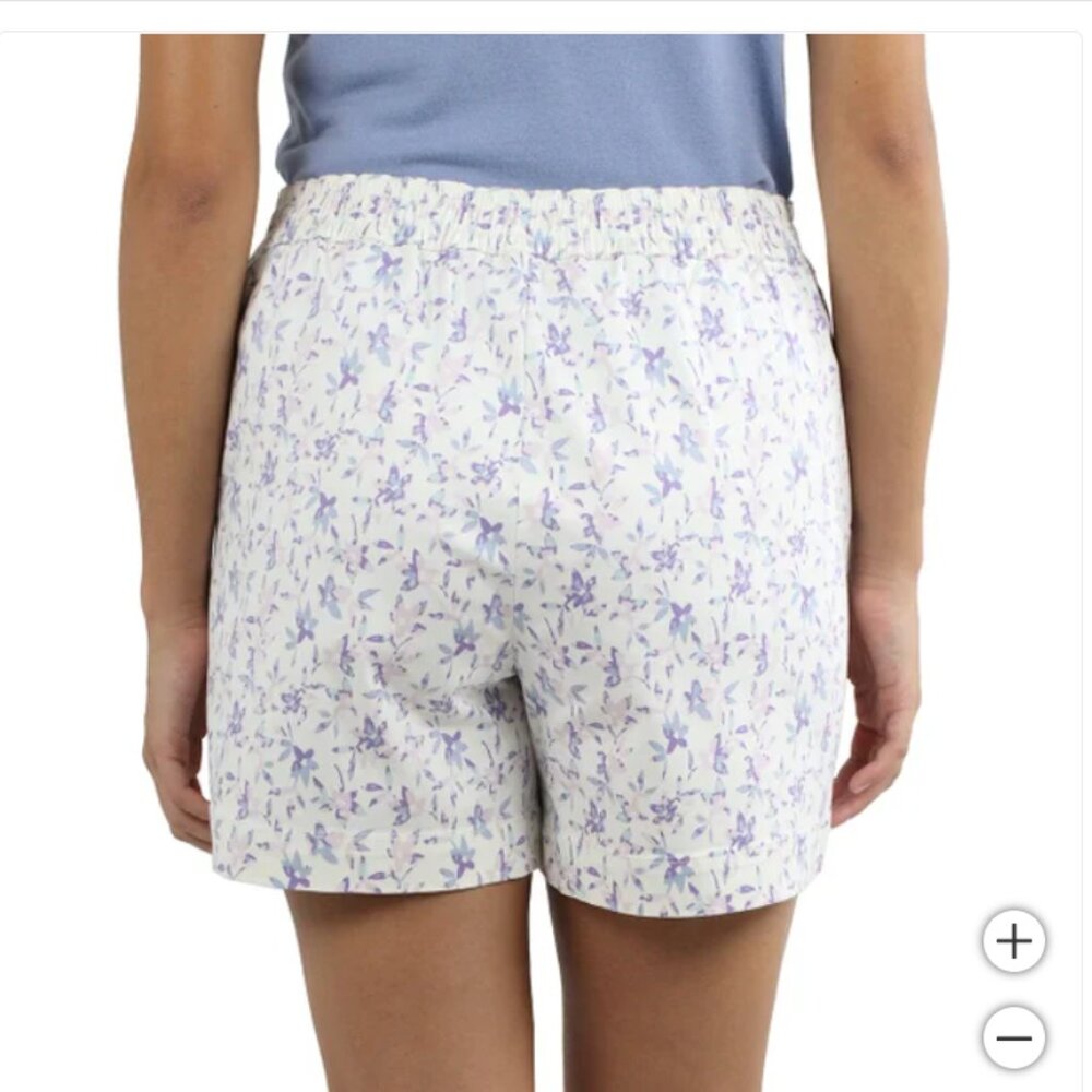 Jachs Girlfriend Ladies' Printed Chino Shorts Size S - Picture 3 of 3